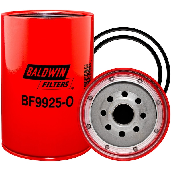 Baldwin Filters Fuel Filter, 6-5/16 in. Lx4-1/4 in. dia. BF9925-O - main